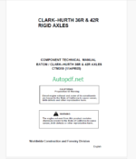 Timberjack CTM319 Technical Manual