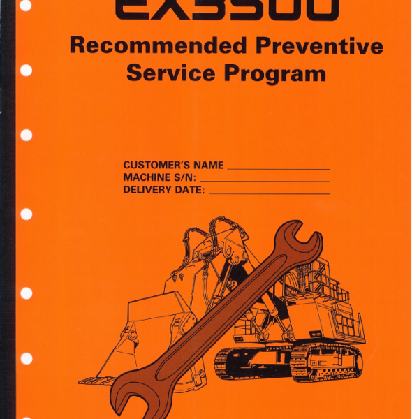 EX3500 PREVENTIVE MAINTENANCE PROGRAM KIT RECOMMENDED PREVENTIVE SERVICE PROGRAM