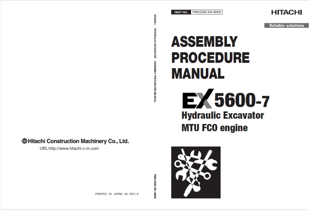 EX5600-7 (MTU FCO) ASSEMBLY PROCEDURE MANUAL 2023