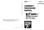 EX5600-7 (MTU FCO) ASSEMBLY PROCEDURE MANUAL 2023