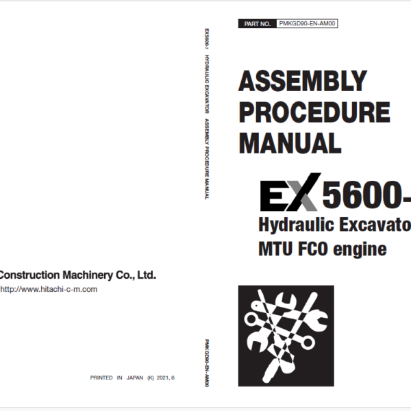 EX5600-7 (MTU FCO) ASSEMBLY PROCEDURE MANUAL 2023