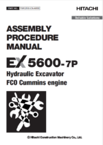 EX5600-7P (Cummins FCO) ASSEMBLY PROCEDURE MANUAL