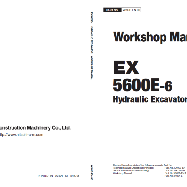 EX5600E-6 Workshop Manual