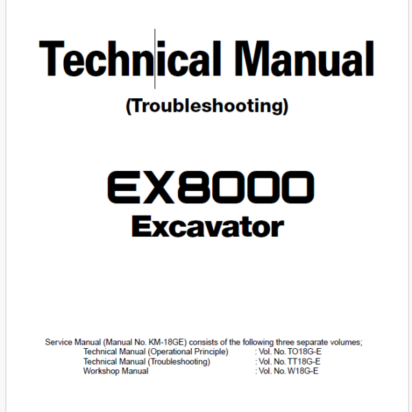 EX8000 Technical manual (Troubleshooting)