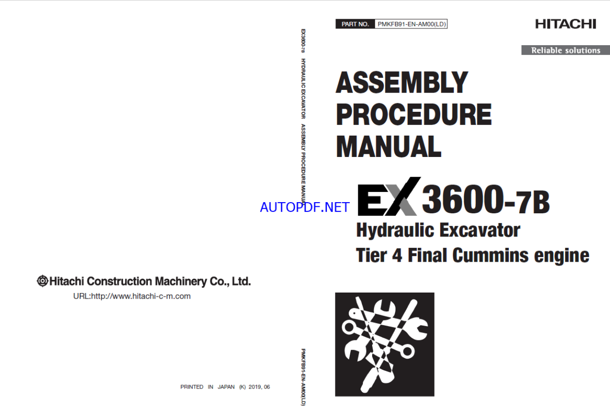 EX3600-7B (Cummins FT4) ASSEMBLY PROCEDURE MANUAL 2019