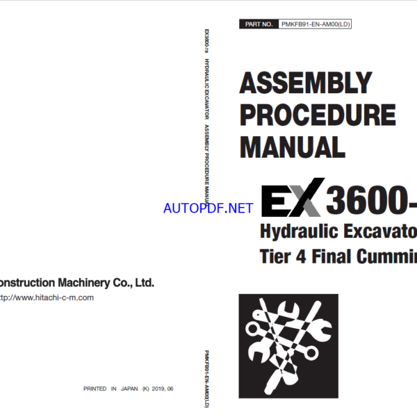 EX3600-7B (Cummins FT4) ASSEMBLY PROCEDURE MANUAL 2019