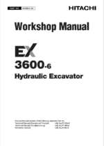 EX3600-6 Workshop manual