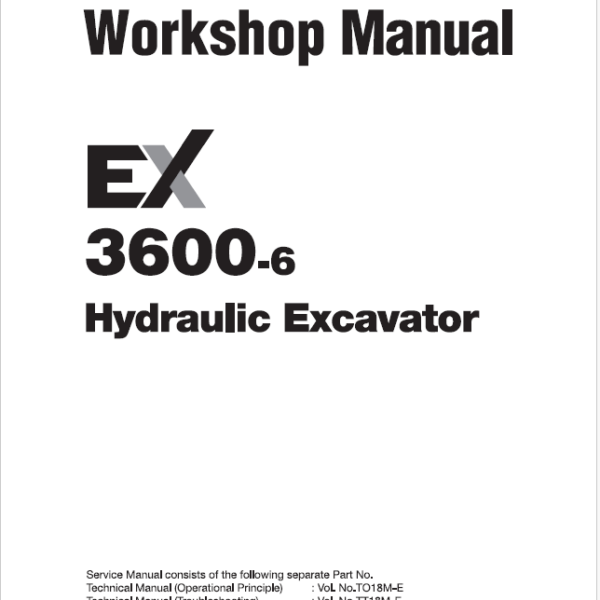 EX3600-6 Workshop manual