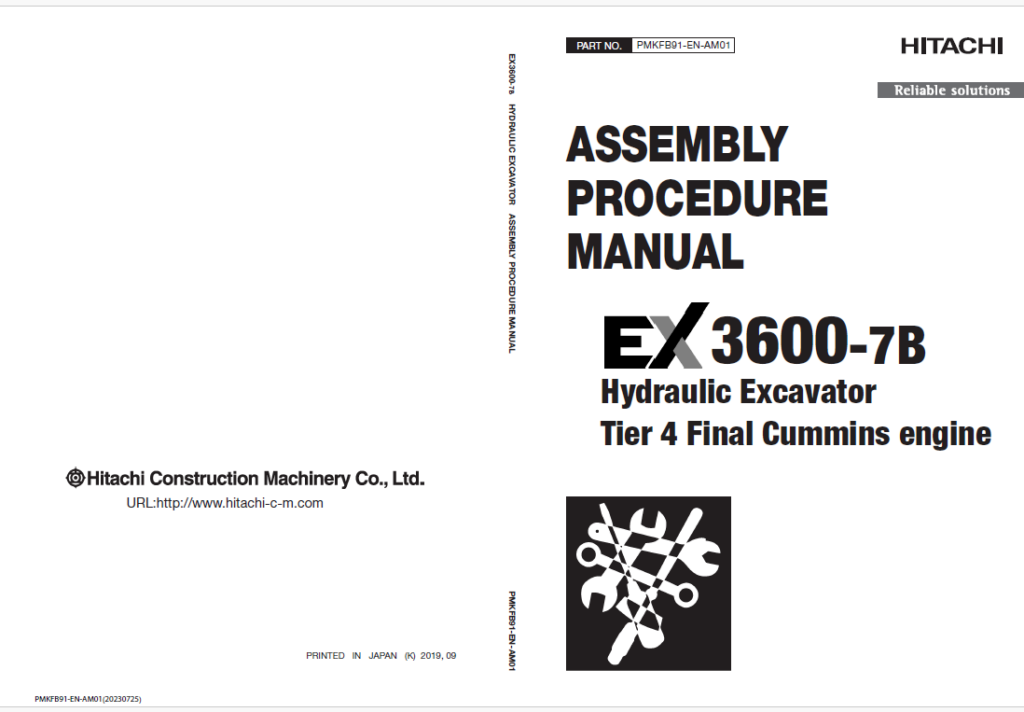 EX3600-7B (Cummins T4F) ASSEMBLY PROCEDURE MANUAL 2020