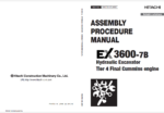 EX3600-7B (Cummins T4F) ASSEMBLY PROCEDURE MANUAL 2020