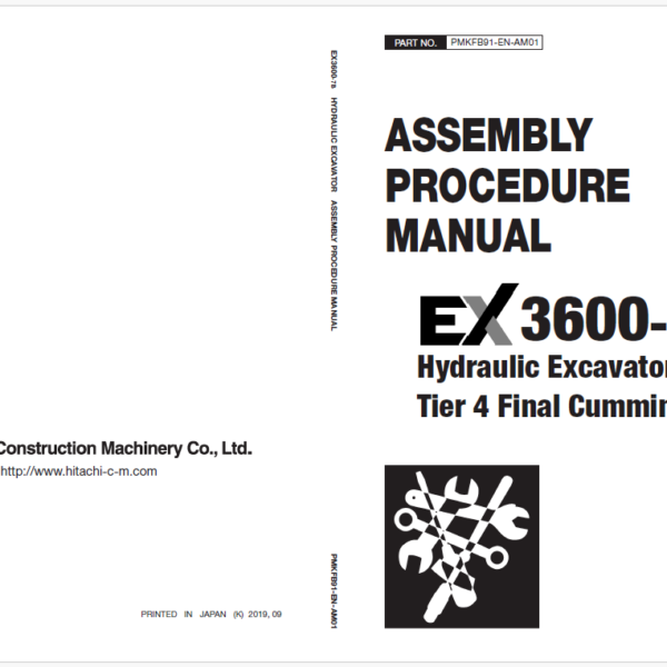 EX3600-7B (Cummins T4F) ASSEMBLY PROCEDURE MANUAL 2020