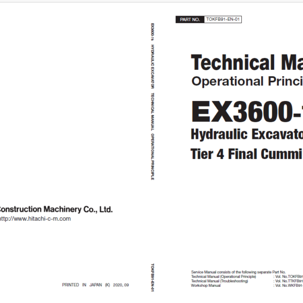 EX3600-7B(Cummins T4F) Technical Manual Operational Principle