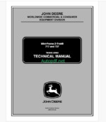 John Deere 717 and 727 Mini-Frame Z-Trak Technical Manual (TM2043)
