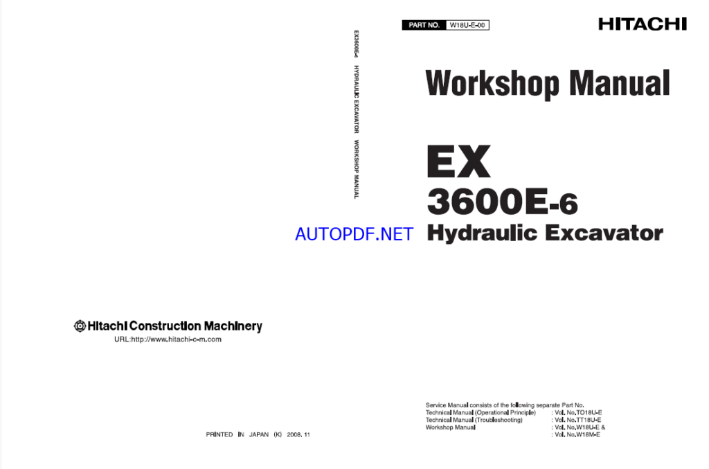 EX3600E-6 Technical manual (Troubleshooting)