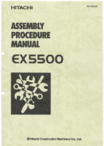 EX5500 PREVENTIVE MAINTENANCE PROGRAM KIT ASSEMBLY PROCEDURE MANUAL