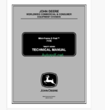 John Deere 717E Mini-Frame Z-TrakTM Technical Manual (TM2277)