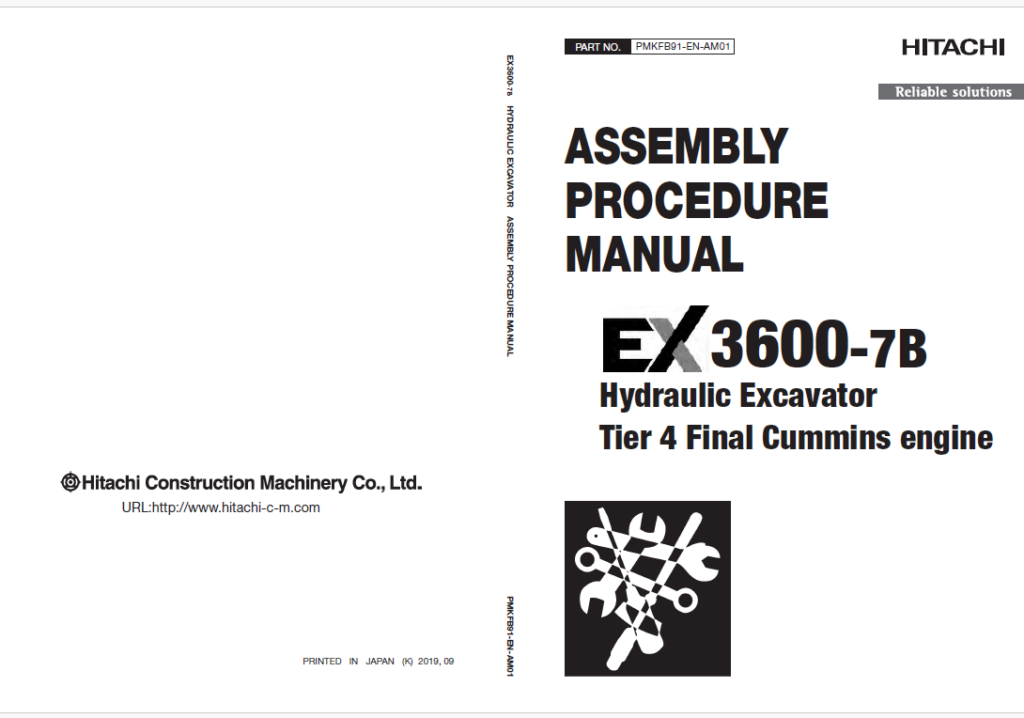 EX3600-7B(Cummins T4F)ASSEMBLY PROCEDURE MANUAL