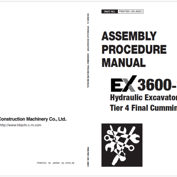 EX3600-7B(Cummins T4F)ASSEMBLY PROCEDURE MANUAL