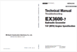 EX3600-7B(MTU T4F) Technical Manual Troubleshooting
