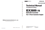 EX3600-7B(Cummins T4F) Technical Manual Troubleshooting
