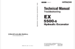 EX5500-6 Technical Manual (Troubleshooting)