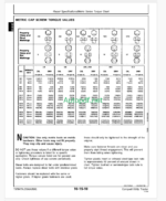 John Deere 670 770 790 870 970 1070 Compact Utility Tractors Technical Manual (TM1470)