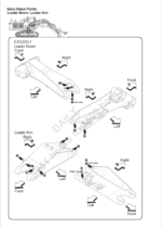 EX1200-7 OPERATOR'S QUICK VISUAL INSPECTION CHECK SHEETS (LOADER FRONT)