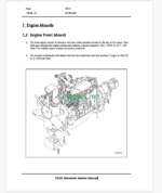 John Deere 753G Tracked Harvester Technical Manual (TM1954)