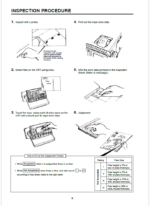 EX2500, EX2500-5, EX2500-6, EX2600-6 ULTRA-SONIC (UT) INSPECTION CHECK SHEETS Loader Front