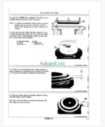 John Deere 690C Excavator 693C Feller-Buncher 693C Delimber Repair Operation and Test Technical Manual (TM1323)
