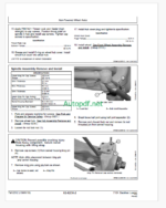John Deere 710K Backhoe Loader Repair Technical Manual (TM12512)