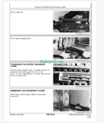 John Deere 664, 665R, 666, 666R Row-Crop Headers; 630, 630A, 645, 645A Windrow Pickups Service Manual (TM4530)