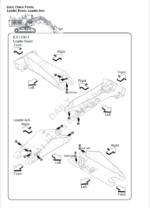 EX1200-7 OPERATOR'S QUICK VISUAL INSPECTION CHECK SHEETS (LOADER FRONT)