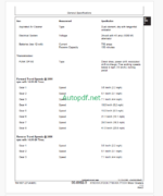 John Deere 670C, 670CH, 672CH, 770C, 770CH, 772CH Motor Graders Repair Technical Manual