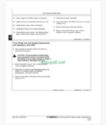 John Deere 670G, 670GP, 672G and 672GP Motor Grader Repair Technical Manual
