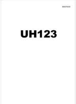 UH123 Service Manual for Cuba spec