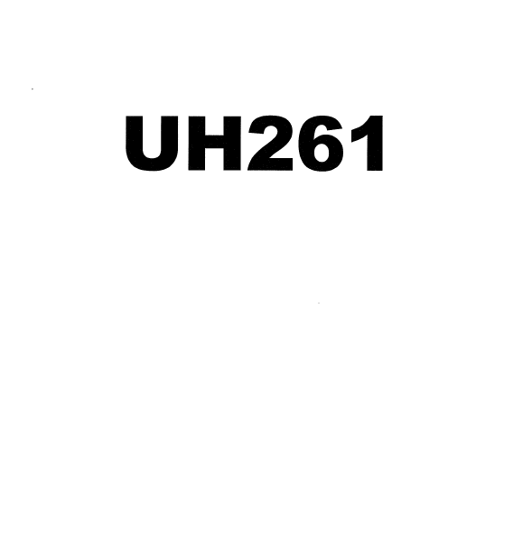 UH261 Service Manual