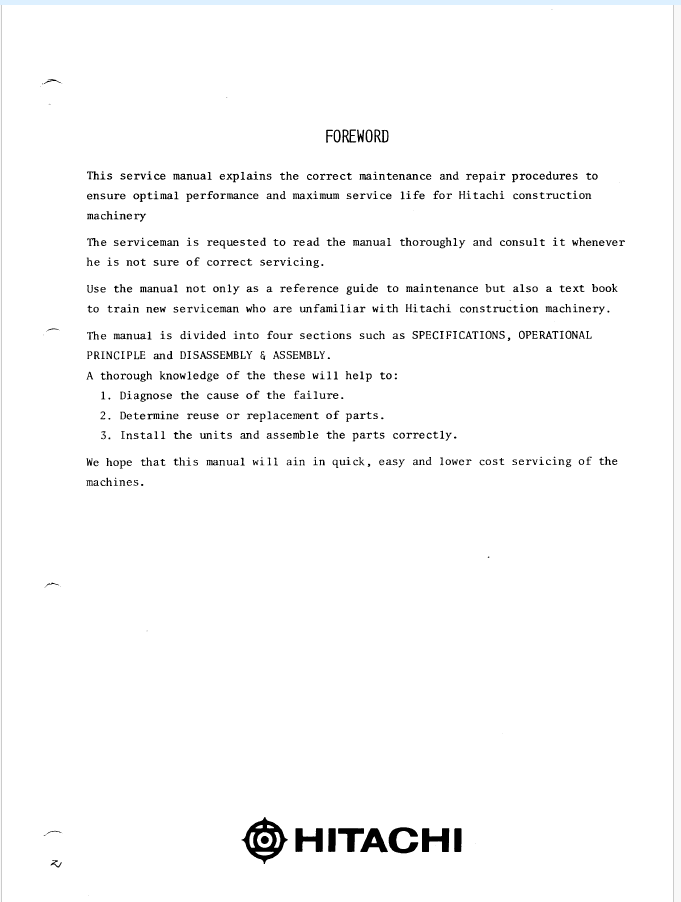 UH801 Service Manual