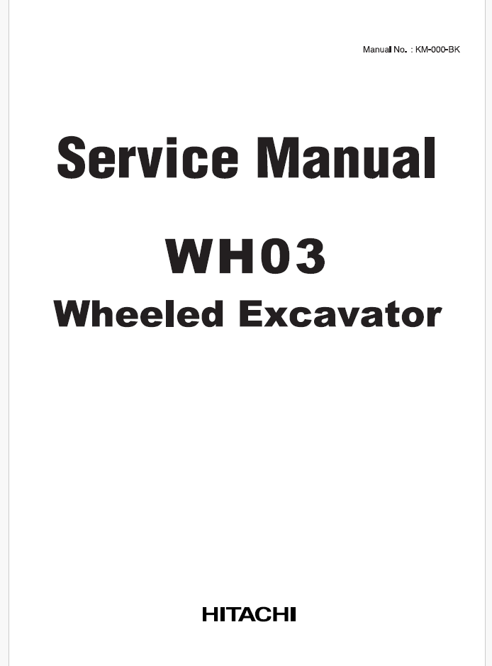 WH03 Service Manual