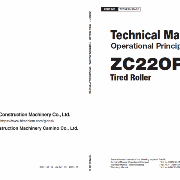 ZC220P-7 Technical Manual (Operational Principle)