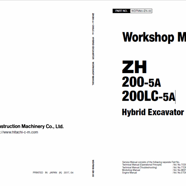 ZH200-5A Workshop Manual