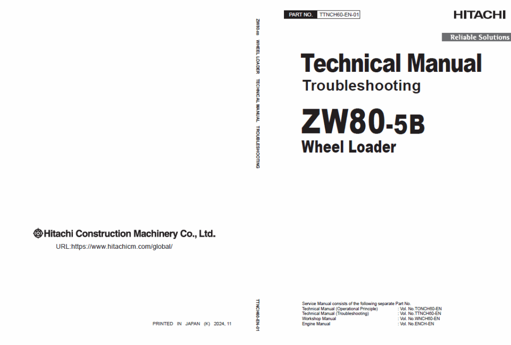 ZW80-5B Technical Manual (Troubleshooting)