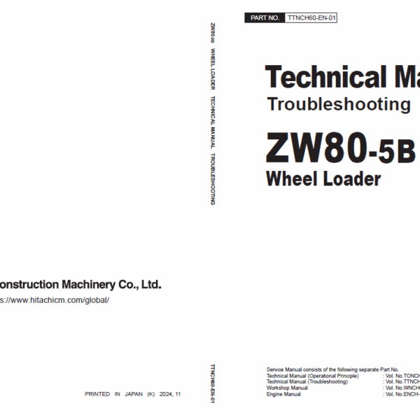 ZW80-5B Technical Manual (Troubleshooting)