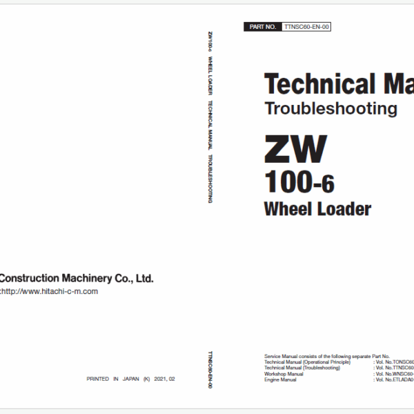 ZW100-6 Technical Manual (Troubleshooting)