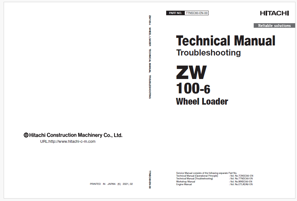 ZW100-6 Technical Manual (Troubleshooting)