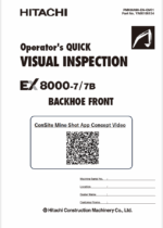 EX8000-7 Operator's Quick Visual Inspection,