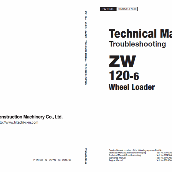 ZW120-6 Technical Manual (Troubleshooting)