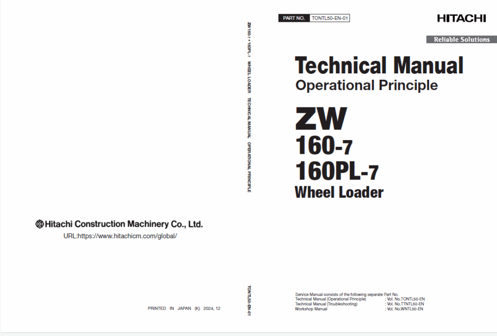ZW160-7160PL-7 Technical Manual (Operational Principle)