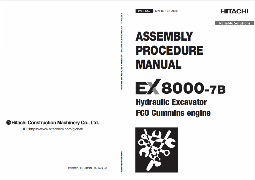EX8000-7B (Cummins Tier 4 Final) Assembly Procedure Manual