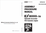 EX8000-7B (Cummins Tier 4 Final) Assembly Procedure Manual